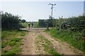 Public right of way crosses over Field Lane