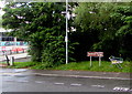 Abandoned shopping trolley, Glyndwr Road, Cwmbran