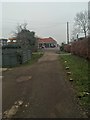 Sandhill Lane looking towards Bedale Road