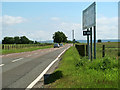 Cars on the A723 heading south towards Strathaven