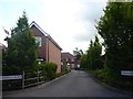 Looking from Crichmere Lane into Trendells Place