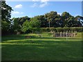 Bench and open air gym, off Dryden Road, Exeter