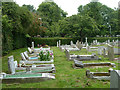 A corner of Gravesend Cemetery