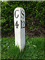 Gloucester & Sharpness Canal milestone