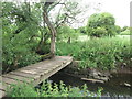 Footbridge Over the Seaton Burn Near Mare Close Farm, Seghill