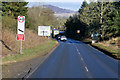 NT2355 : A703 (Peebles Road), approaching Leadburn Crossroads by David Dixon