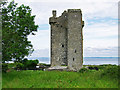 M1910 : Castles of Munster: Gleninagh, Clare (1) by Garry Dickinson