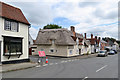 Great Bardfield: historic houses on Brook Street