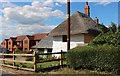 Old and new houses on Marston Road, Oving