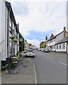 Great Bardfield High Street and The Bell