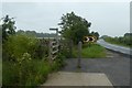 Cycle path meets B1224