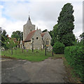 Little Bardfield: the approach to St Katharine