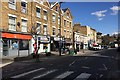 TQ3371 : Shops, Gipsy Road, West Norwood by Robin Stott