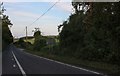 Stockbridge Road crossing the Hampshire border