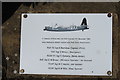 Memorial to a Wellington BK440 crew at Hindolveston