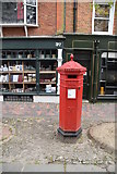TQ5838 : Replica postbox, The Pantiles by N Chadwick