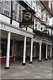 TQ5838 : The Pantiles Clock and Colonnade by N Chadwick