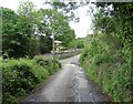 Bottom of Barley Mill Road