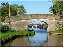 SJ7725 : Bullock's Bridge near High Offley in Staffordshire by Roger  D Kidd