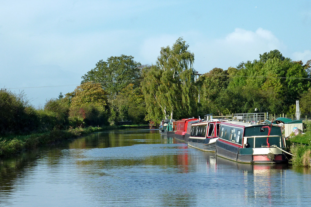 Shropshire Union Canal near Shebdon in... © Roger D Kidd :: Geograph ...