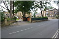 Entrance drive to North Park Terrace houses