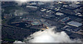 The Traford Centre from the air