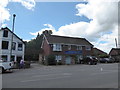 Looking from Vicarage Lane, across Wey Hill towards an osteopaths