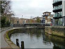 TQ3680 : Limehouse Cut by Robin Webster