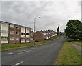 Looking along Church Road in Blackhill