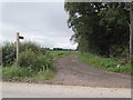 Footpath north of Ash Lane