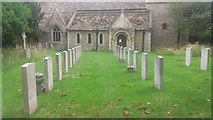 SP5825 : Commonwealth War Graves by Shaun Ferguson
