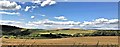 View WNW across Cuckmere River valley from the Vanguard Way