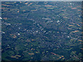 The M1 motorway from the air