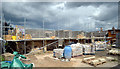 House being built, Echo Street, Roberttown, Liversedge