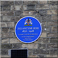 SU1868 : Blue plaque, Marlborough Library, High Street, by Brian Robert Marshall