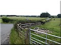 Road junction by Grangemoor Farm