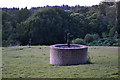 Well and pump in field near Stidland Green