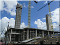 New York Square in construction