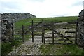 Old gate beside Gilts Lane