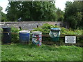 Colourful bins