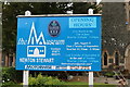 Name Board, The Museum, Newton Stewart