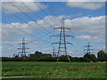 Electricity pylons