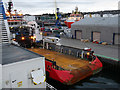 E. R. Luisa berthed in Victoria Dock, Aberdeen