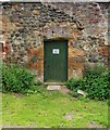 Door in walled garden