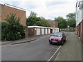 View along Garden Lane