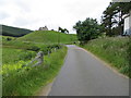 Minor road near to Dulax Cottage