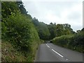 B3193 passing Roundhill Copse