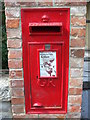 A Georgian post box in Barton St David