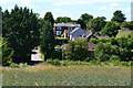 Houses on the northern edge of Allington