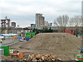 Demolition site, Stratford, 2010